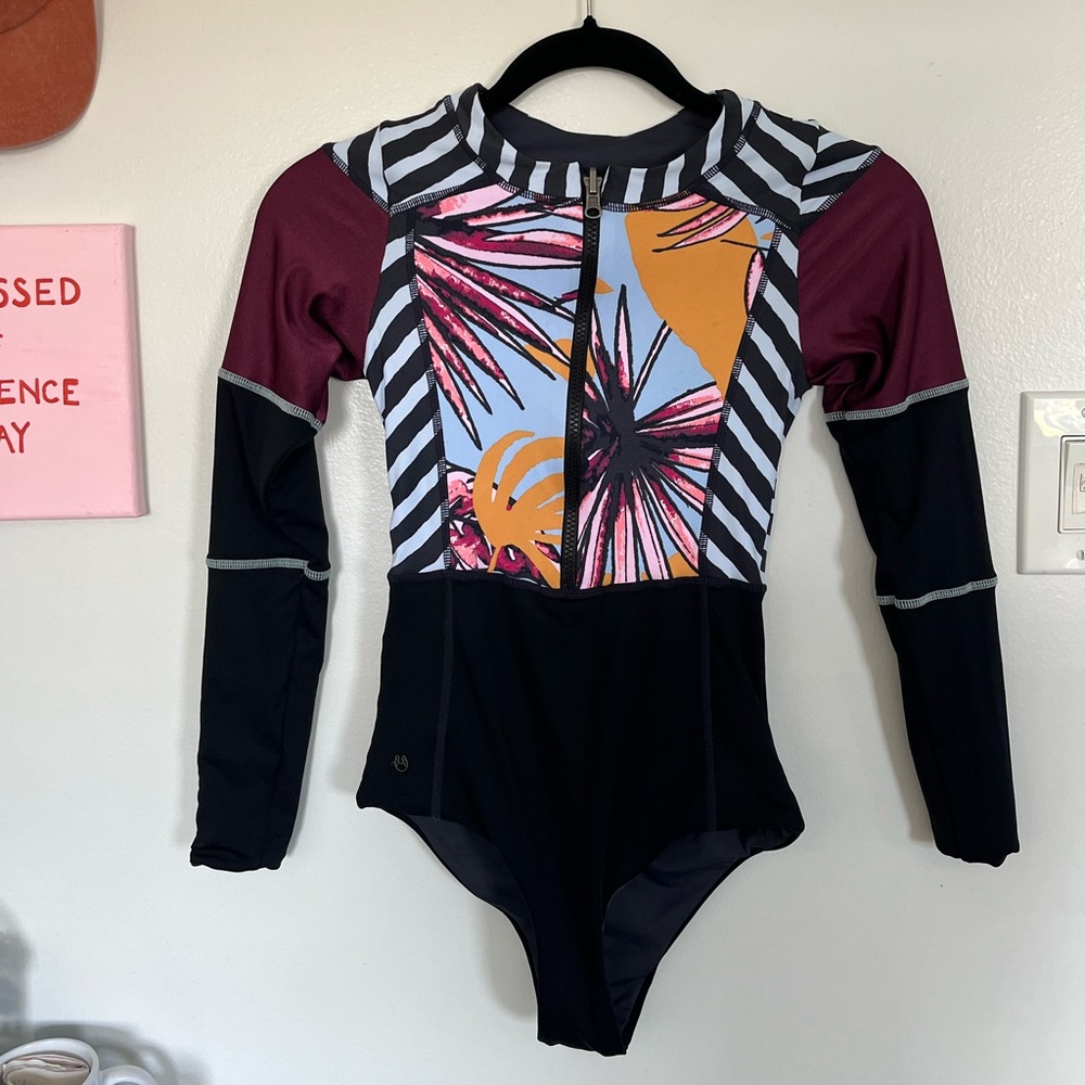 Maaji One Piece along Sleeve Surf Suit